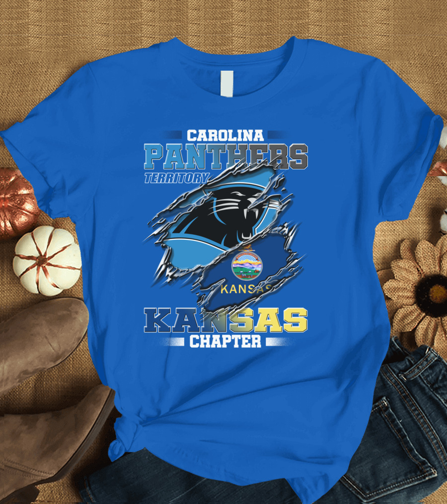 CAROLINA PANTHERS TERRITORY KANSAS CHAPTER T-Shirt