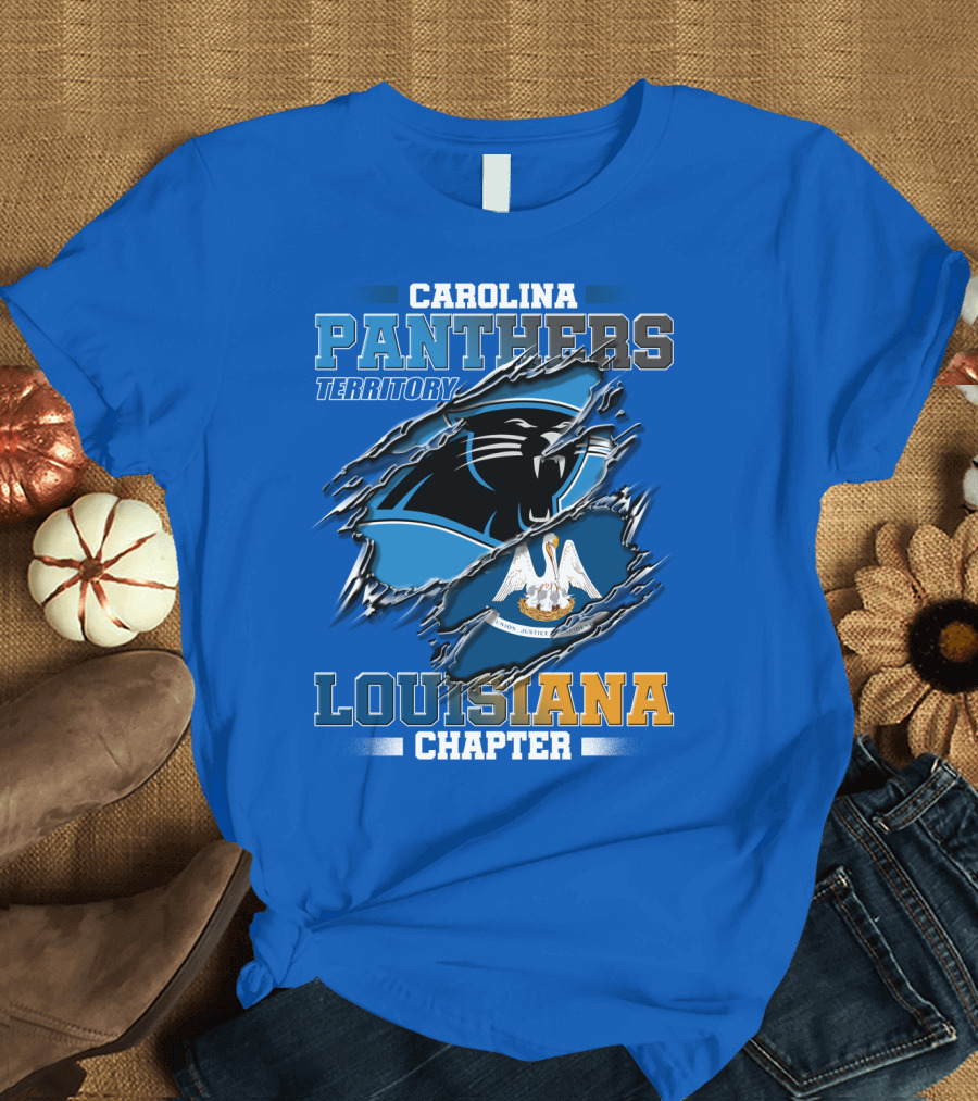 CAROLINA PANTHERS TERRITORY LOUISIANA CHAPTER T-Shirt