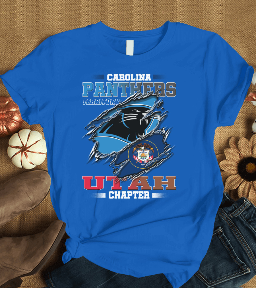 Carolina Panthers Territory Utah Chapter T-Shirt