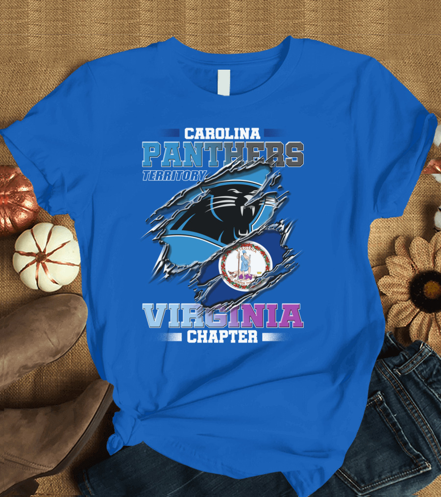 CAROLINA PANTHERS TERRITORY VIRGINIA CHAPTER T-Shirt