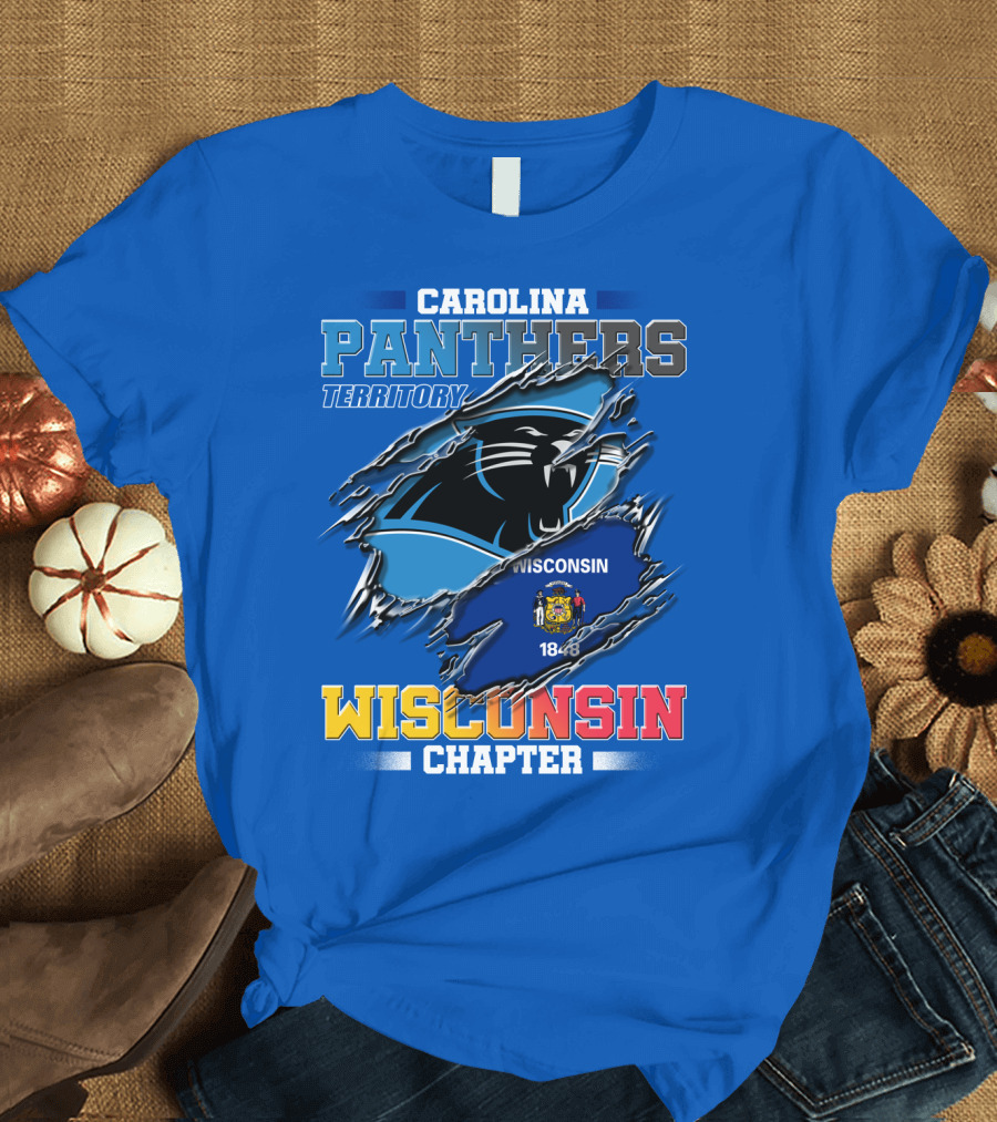 Carolina Panthers Territory Wisconsin Chapter T-Shirt
