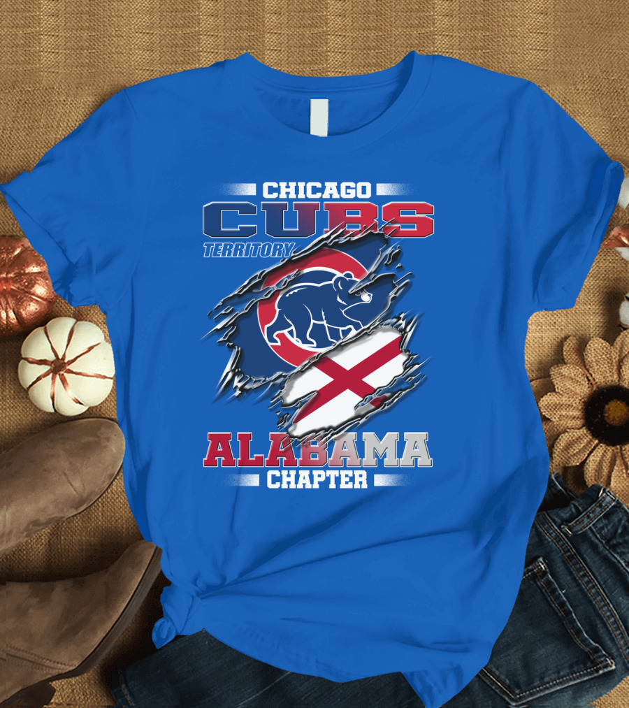 Chicago Cubs Territory Alabama Chapter T-Shirt