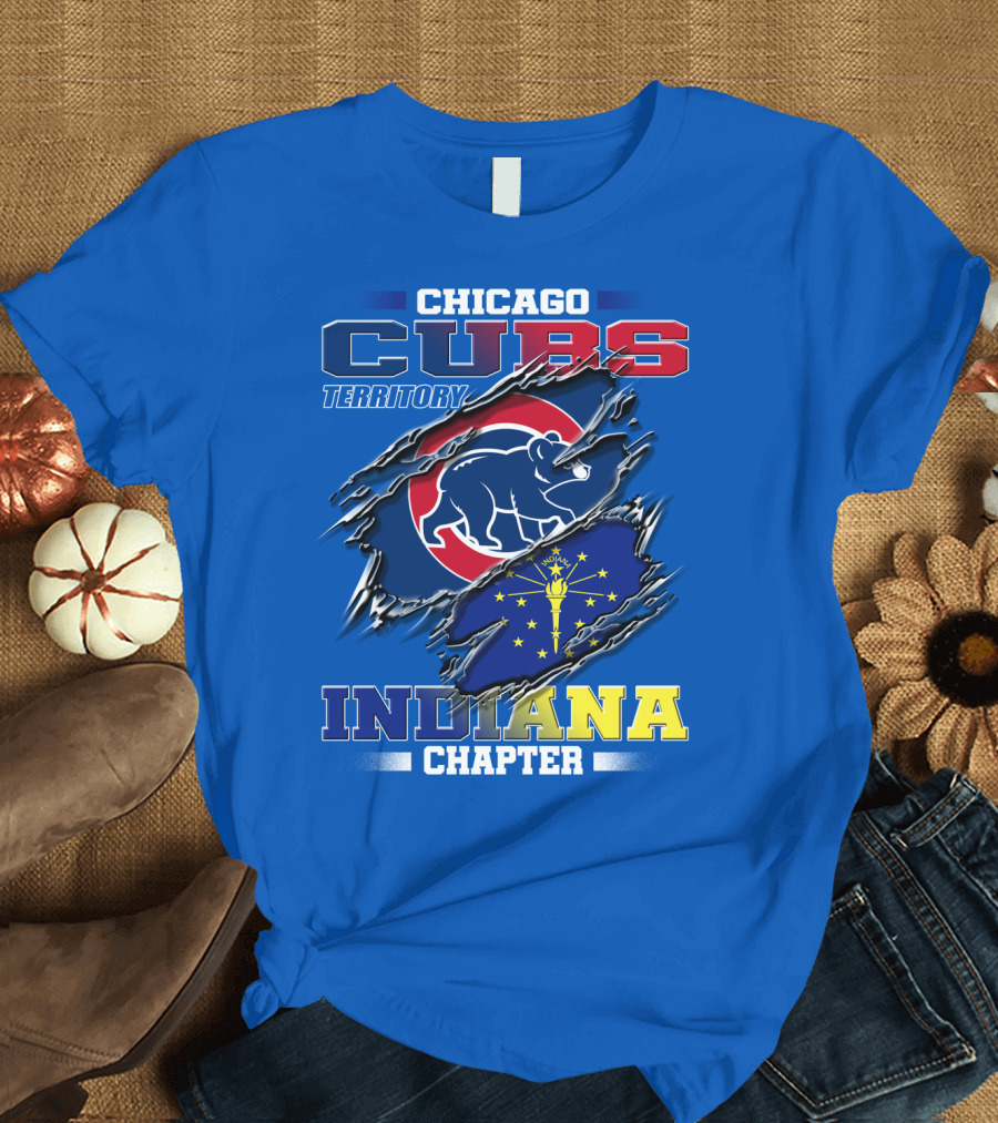 Chicago Cubs Territory Indiana Chapter T-Shirt