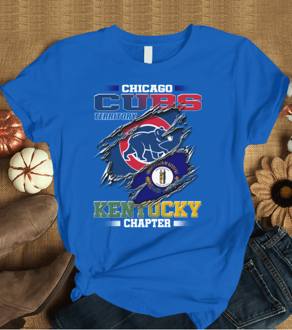 T-Shirt: CHICAGO CUBS TERRITORY KENTUCKY CHAPTER T-Shirt CHICAGO CUBS TERRITORY KENTUCKY CHAPTER T-Shirt