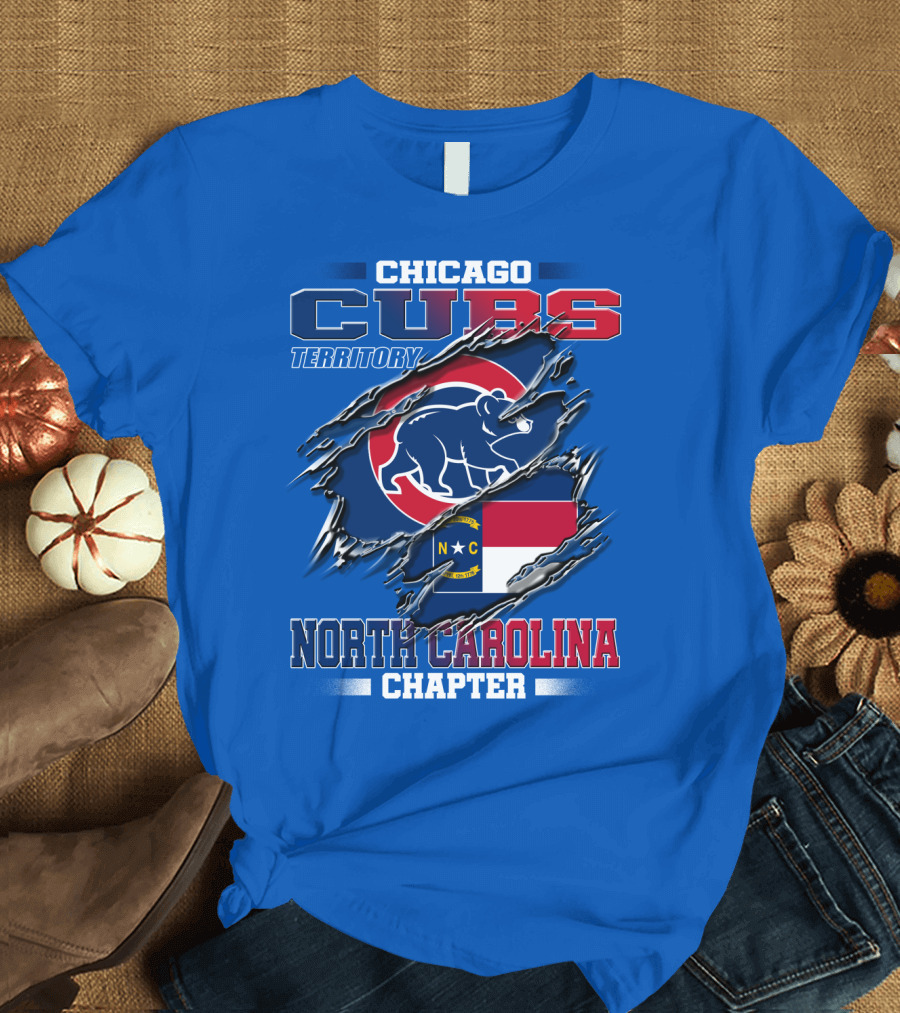 Chicago Cubs Territory North Carolina Chapter T-Shirt