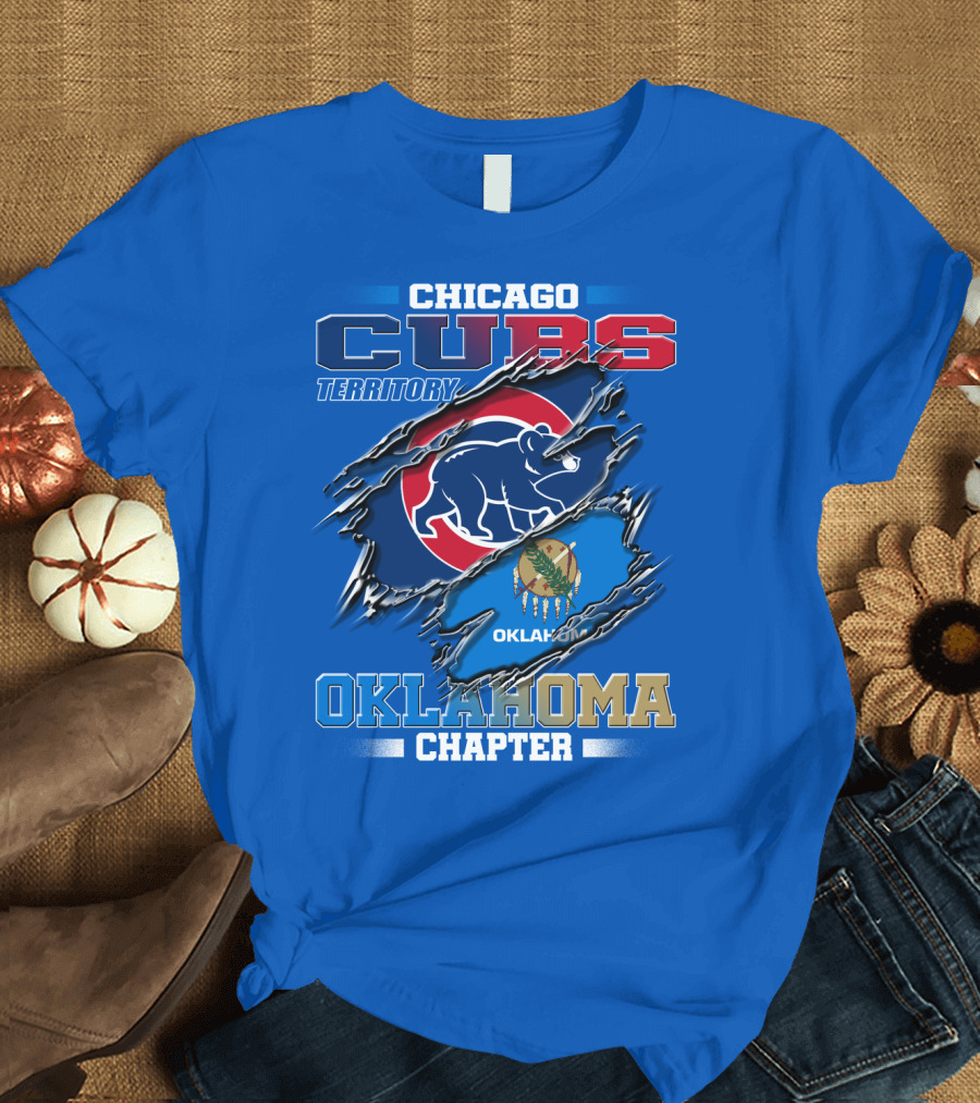 Chicago Cubs Territory Oklahoma Chapter T-Shirt