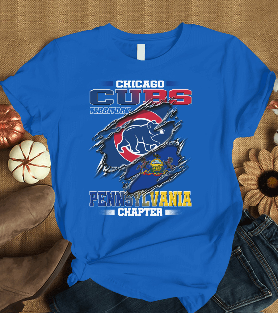 Chicago Cubs Territory Pennsylvania Chapter T-Shirt