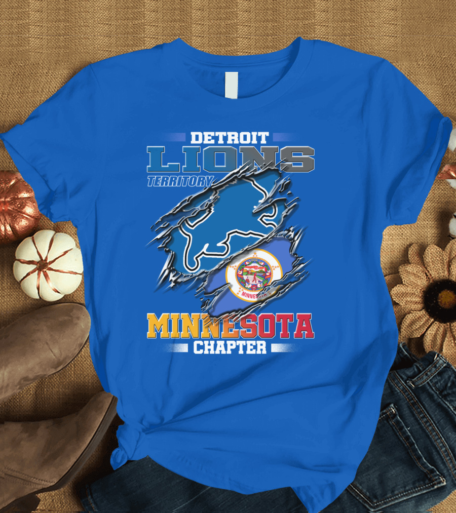DETROIT LIONS TERRITORY MINNESOTA CHAPTER T-Shirt