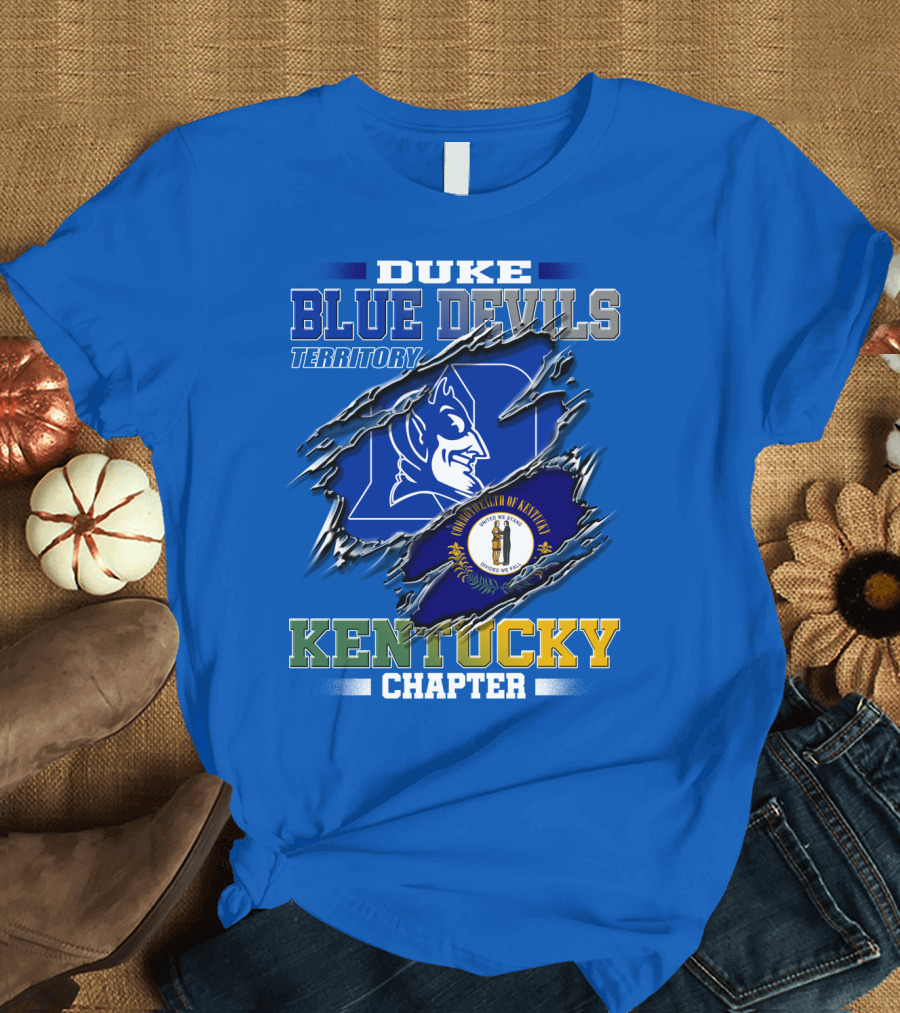 Duke Blue Devils Territory Kentucky Chapter T-Shirt