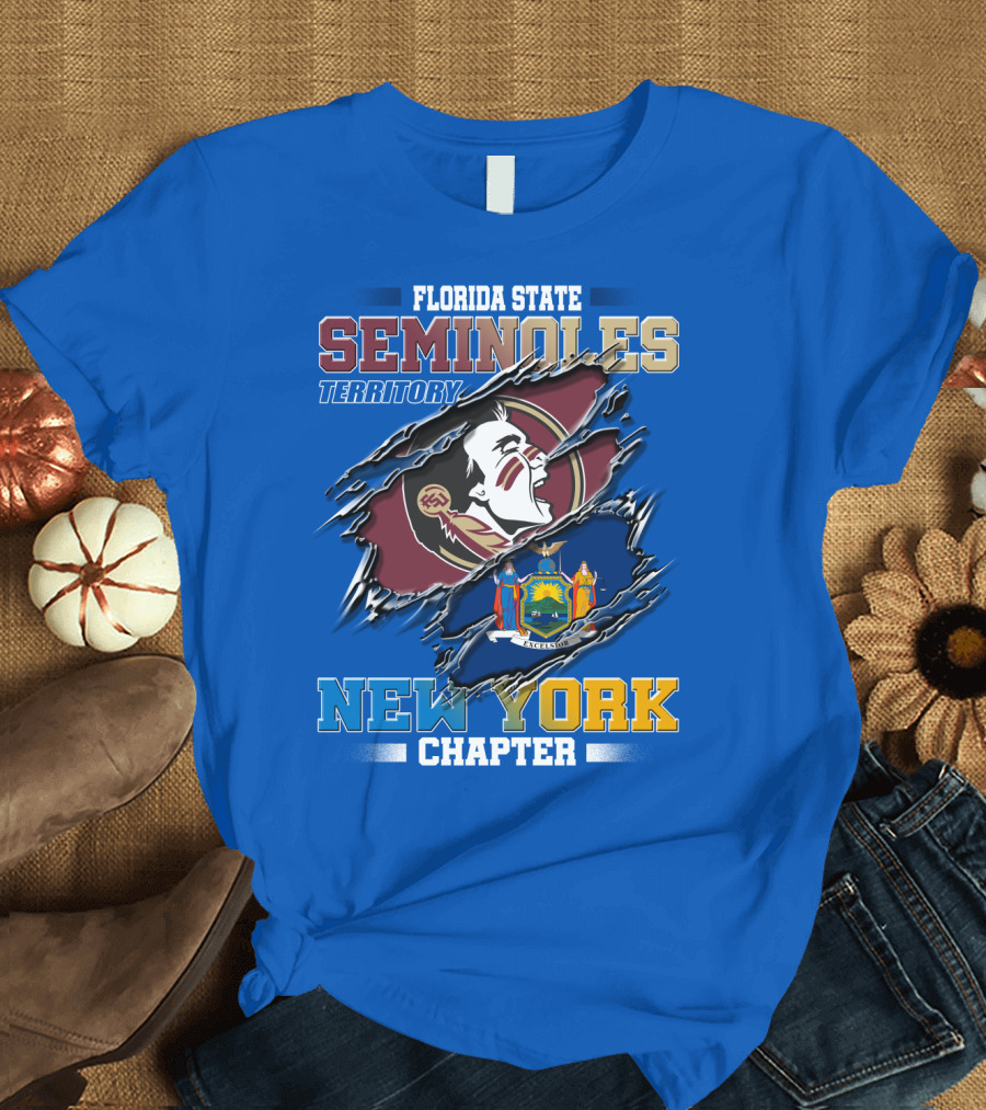 Florida State Seminoles Territory New York Chapter T-Shirt