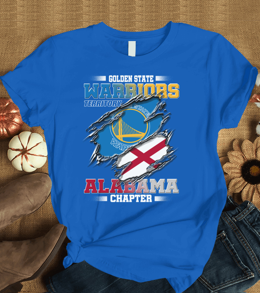 Golden State Warriors Territory Alabama Chapter T-Shirt