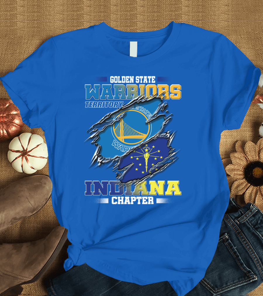 Golden State Warriors Territory Indiana Chapter T-Shirt