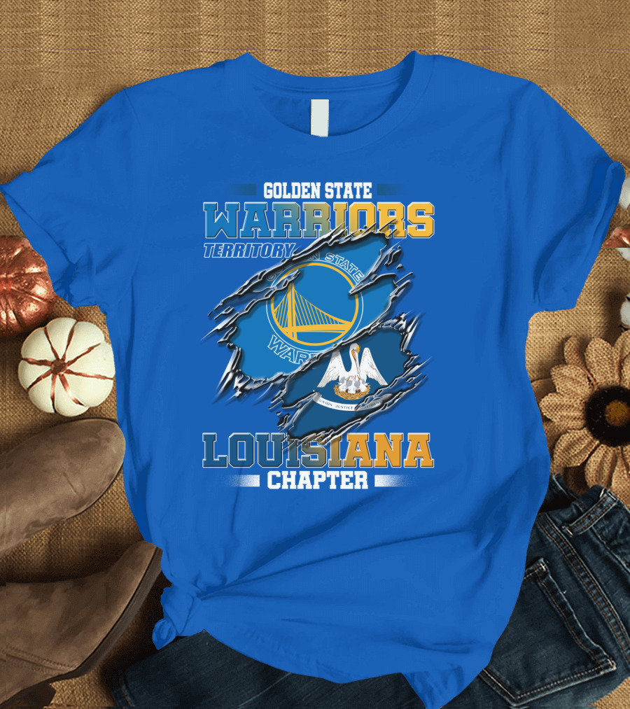 Golden State Warriors Territory Louisiana Chapter T-Shirt