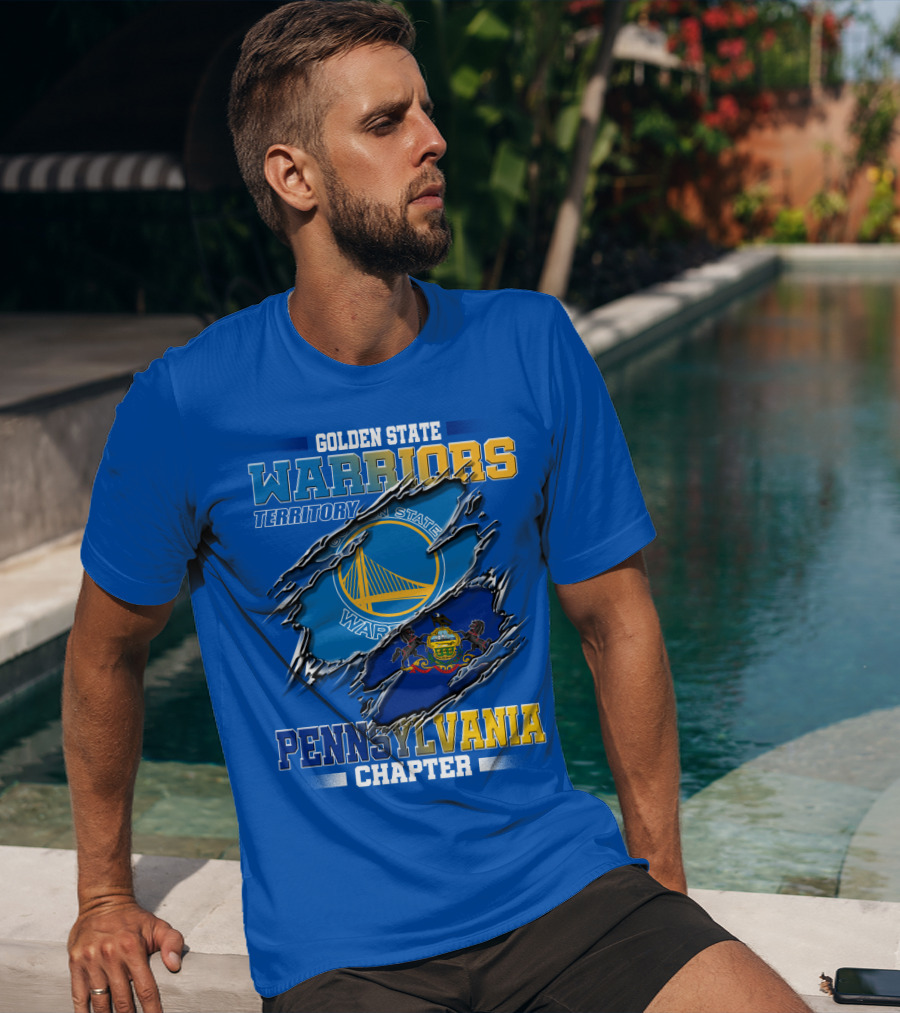 Golden State Warriors Territory Pennsylvania Chapter T-Shirt