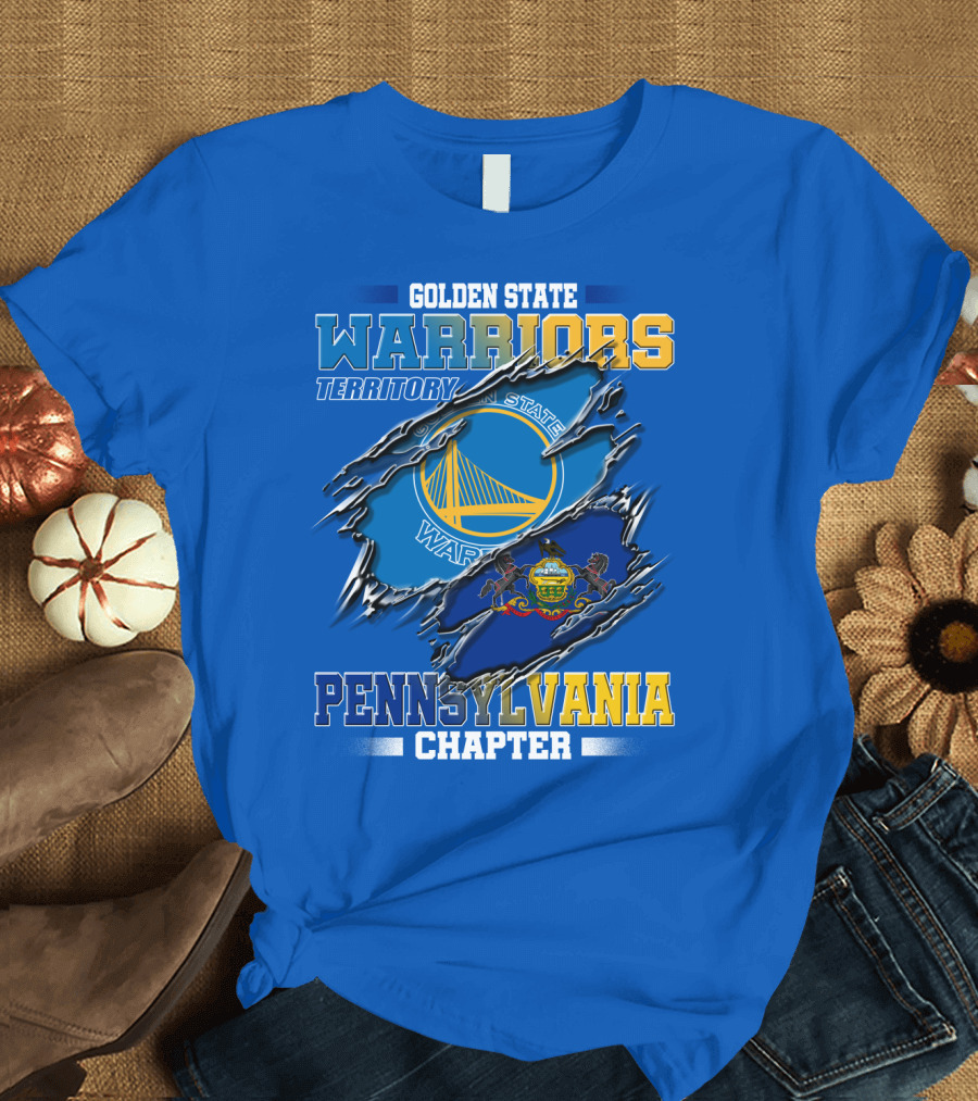 Golden State Warriors Territory Pennsylvania Chapter T-Shirt