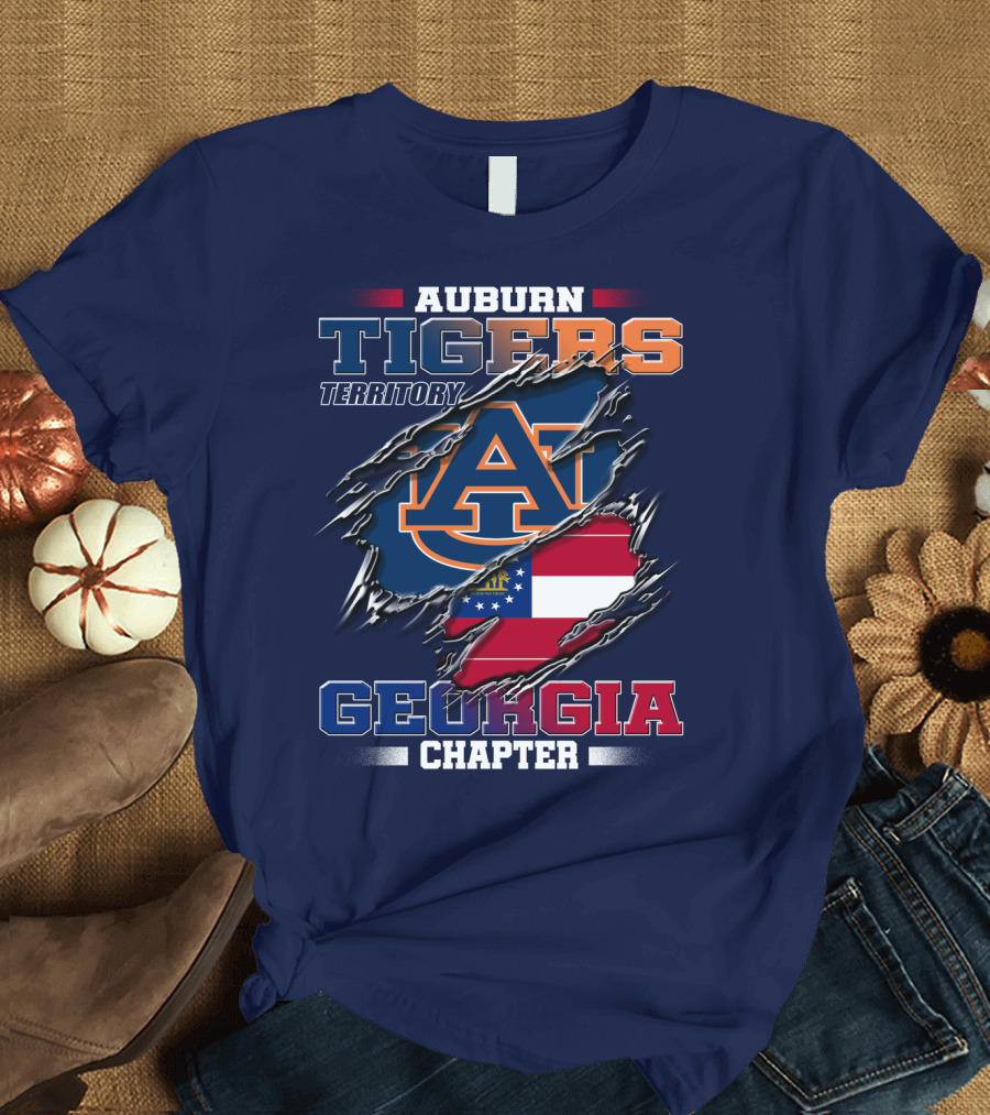 Auburn Tigers Territory Georgia Chapter T-Shirt