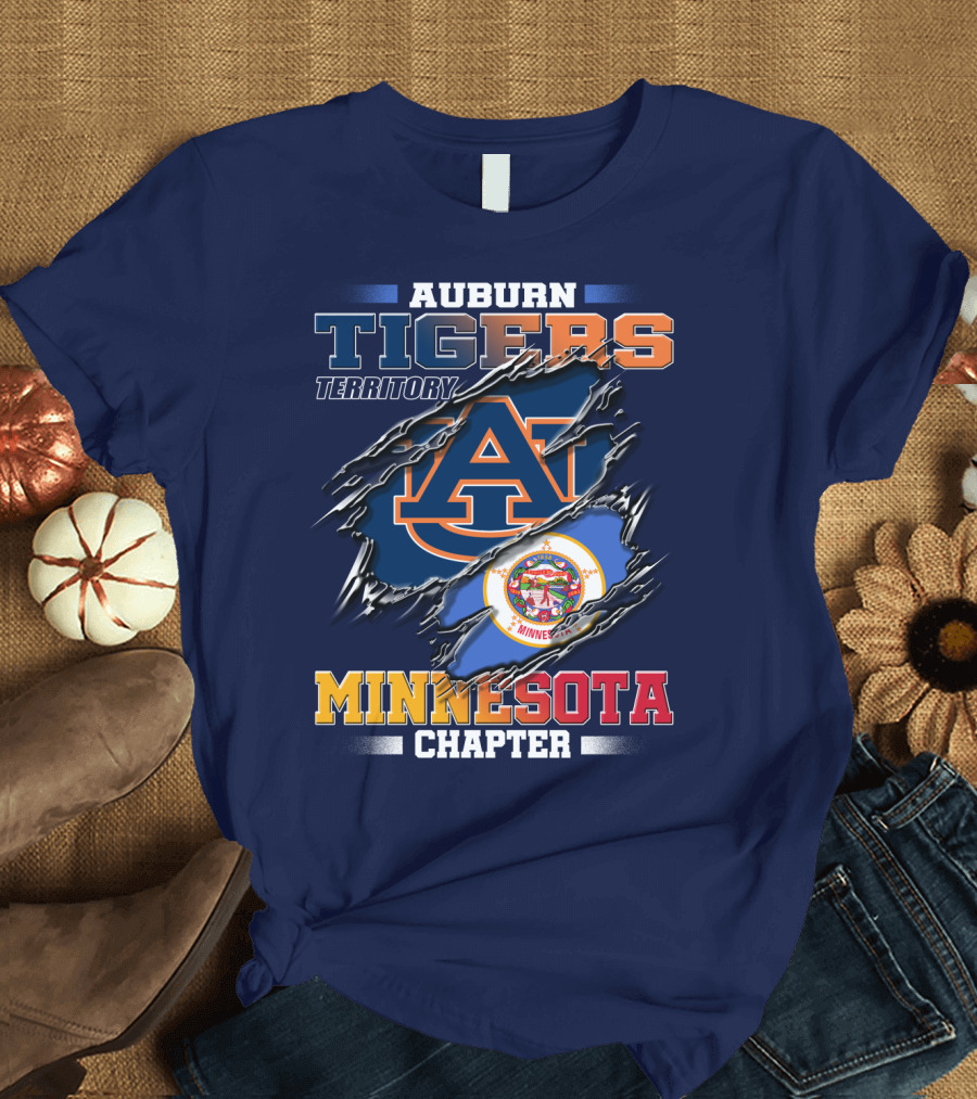 Auburn Tigers Territory Minnesota Chapter T-Shirt