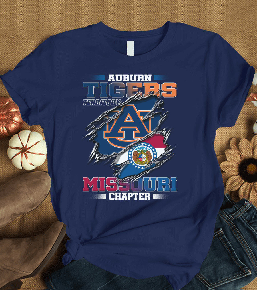 Auburn Tigers Territory Missouri Chapter T-Shirt