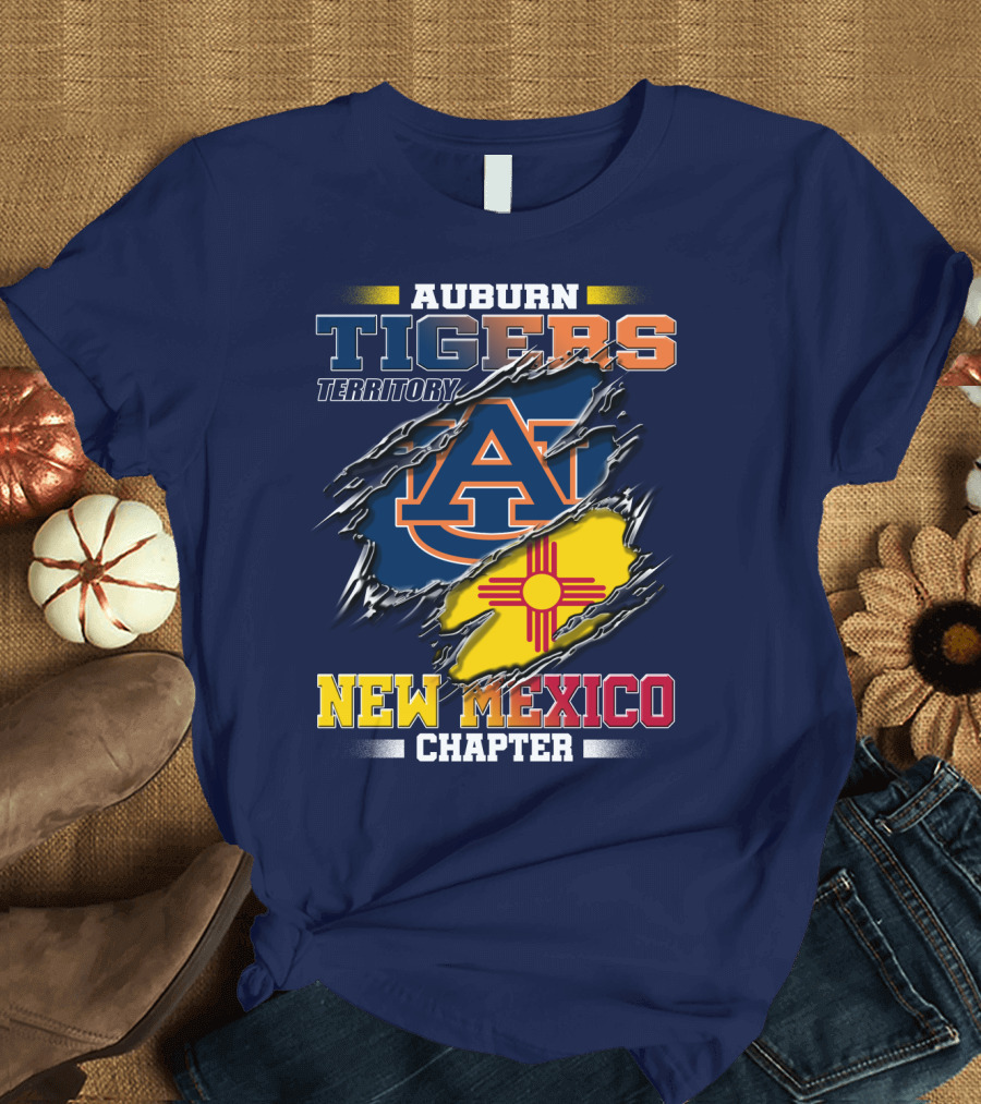 Auburn Tigers Territory New Mexico Chapter T-Shirt
