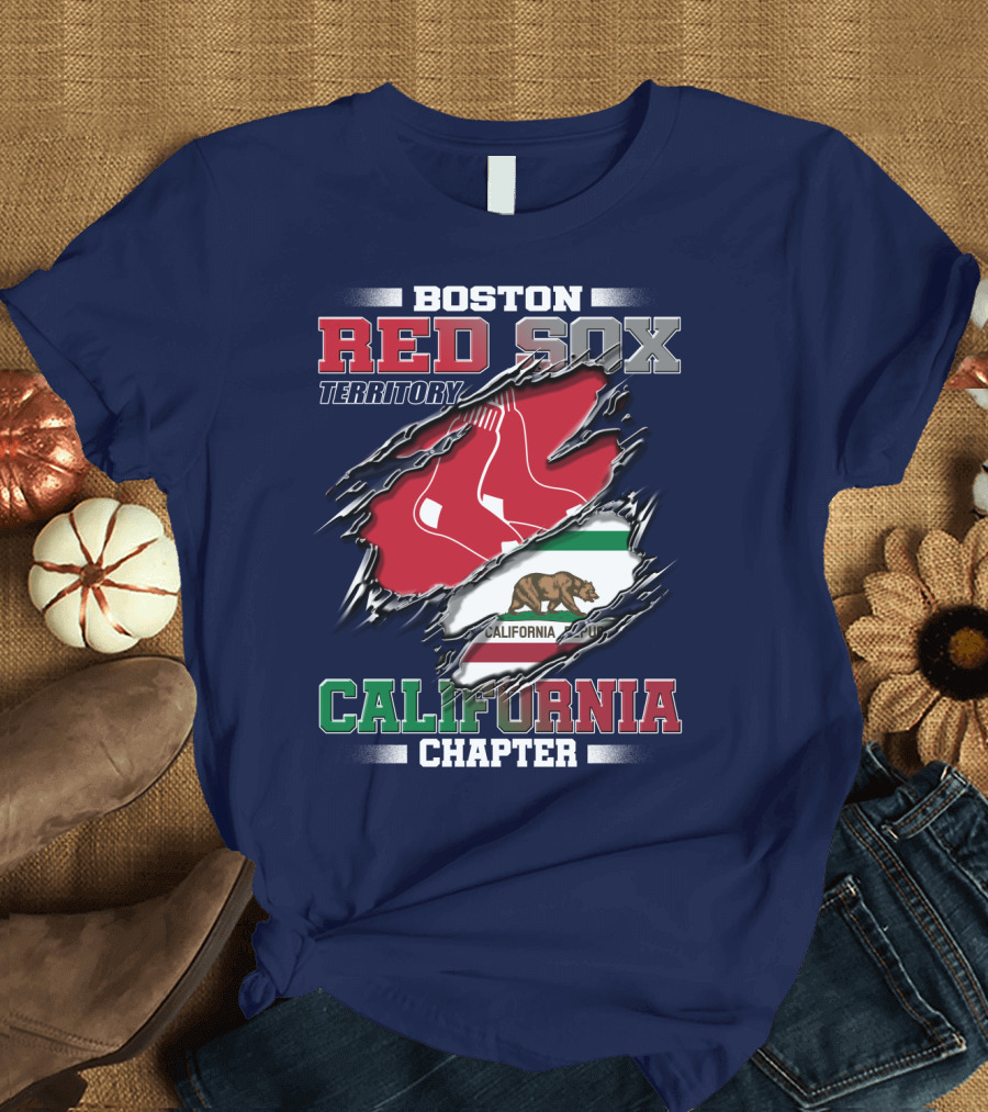 Boston Red Sox Territory California Chapter T-Shirt