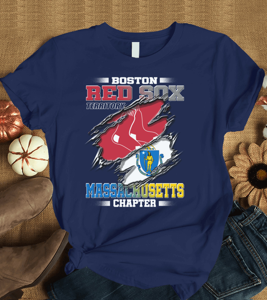 Boston Red Sox Territory Massachusetts Chapter T-Shirt