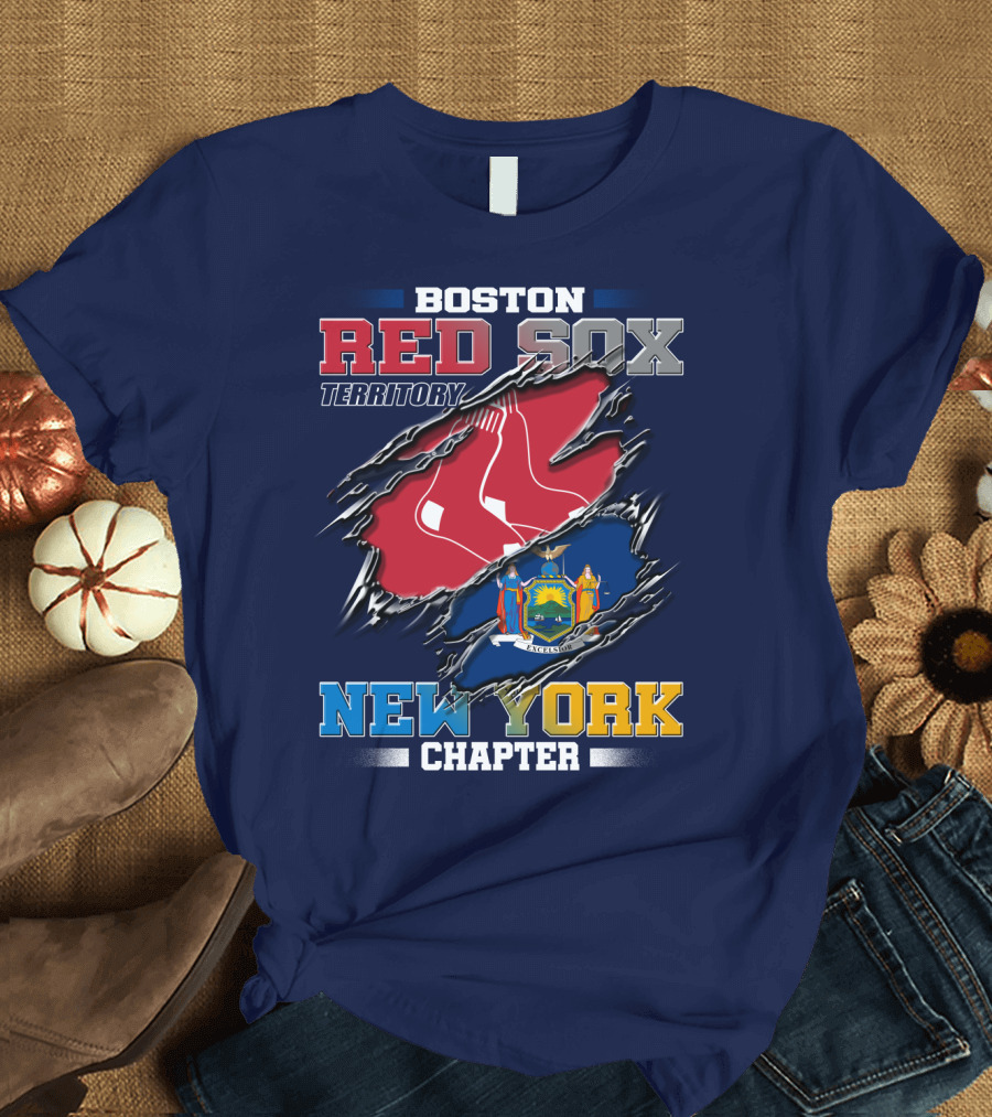 Boston Red Sox Territory New York Chapter T-Shirt