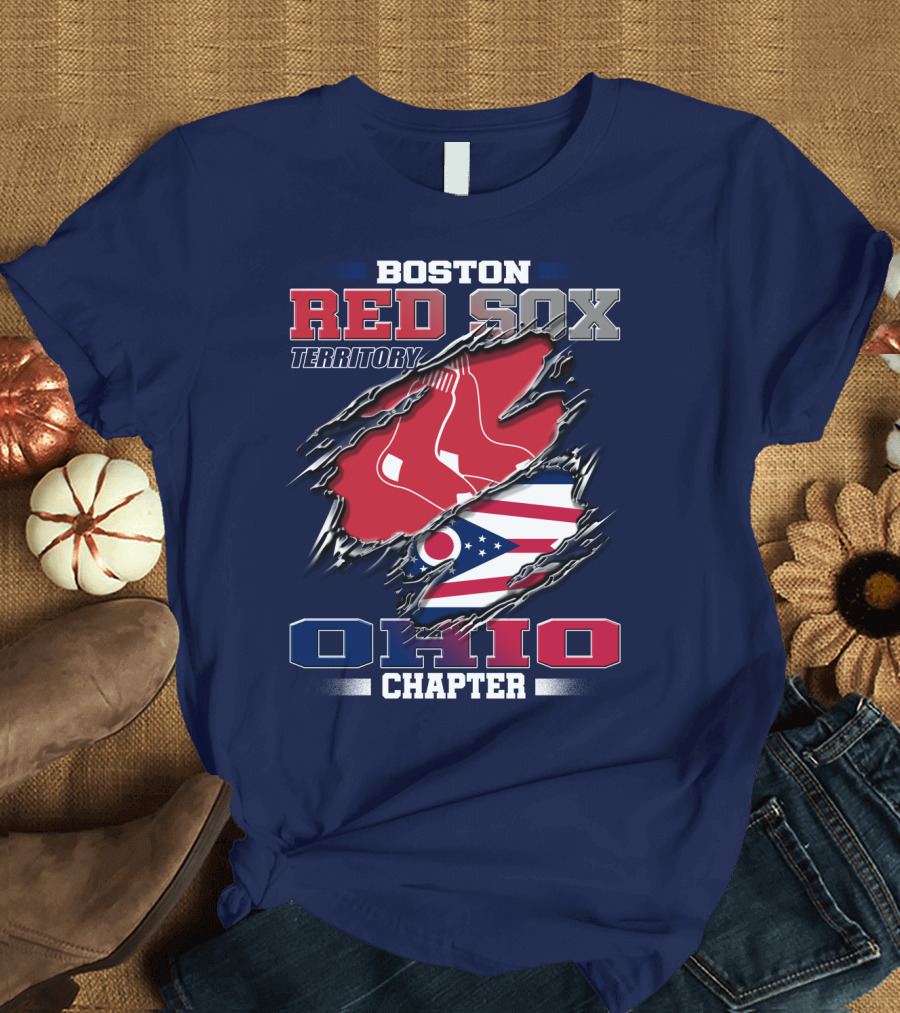 Boston Red Sox Territory Ohio Chapter T-Shirt