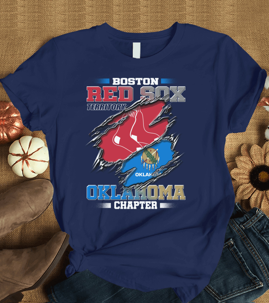 BOSTON RED SOX TERRITORY OKLAHOMA CHAPTER T-Shirt