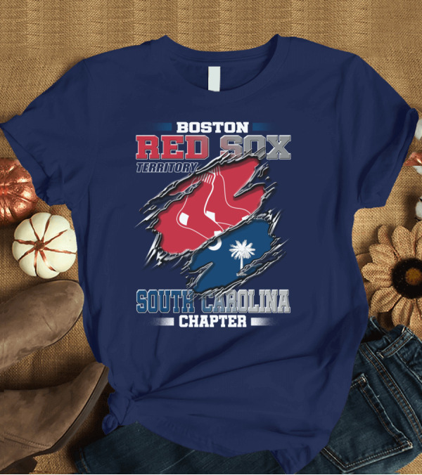 T-Shirt: Boston Red Sox Territory South Carolina Chapter T-Shirt Boston Red Sox Territory South Carolina Chapter T-Shirt
