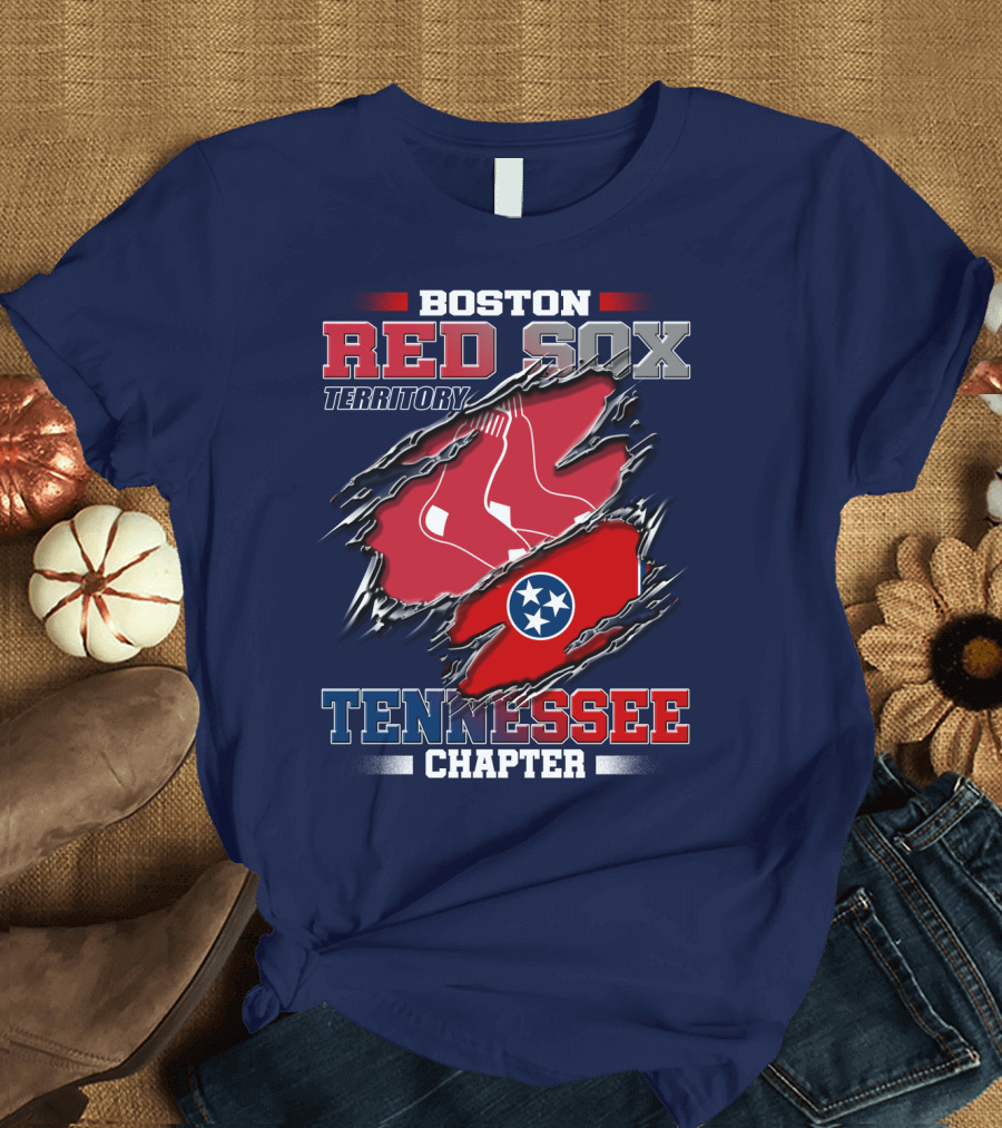 Boston Red Sox Territory Tennessee Chapter T-Shirt