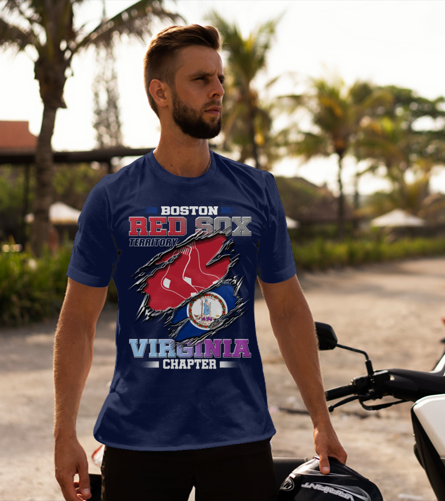 Boston Red Sox Territory Virginia Chapter T-Shirt