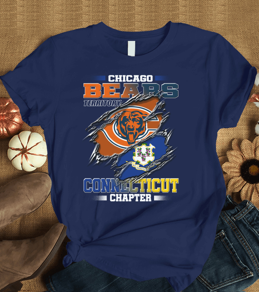 Chicago Bears Territory Connecticut Chapter T-Shirt