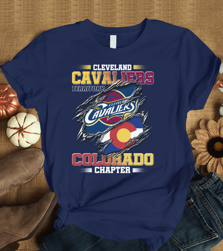 Cleveland Cavaliers Territory Colorado Chapter T-Shirt