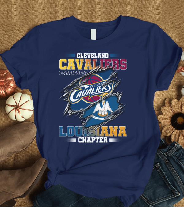 T-Shirt: Cleveland Cavaliers Territory Louisiana Chapter T-Shirt Cleveland Cavaliers Territory Louisiana Chapter T-Shirt