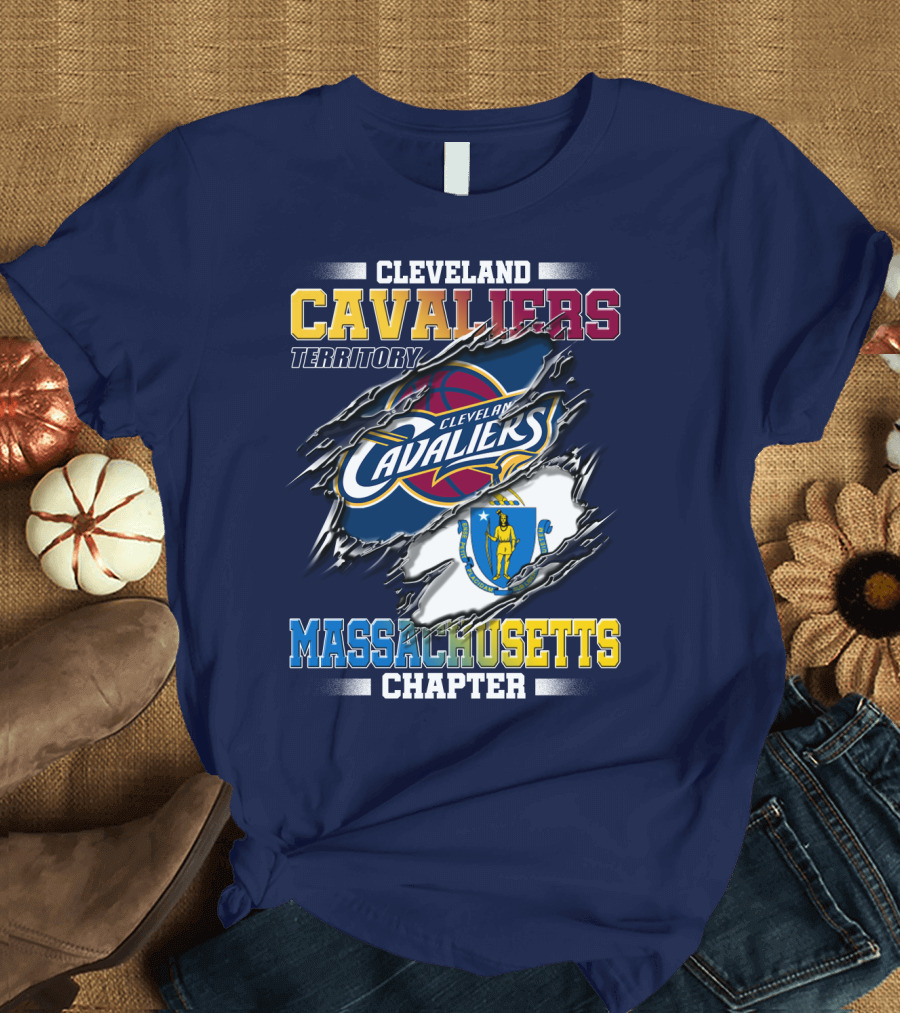 Cleveland Cavaliers Territory Massachusetts Chapter T-Shirt