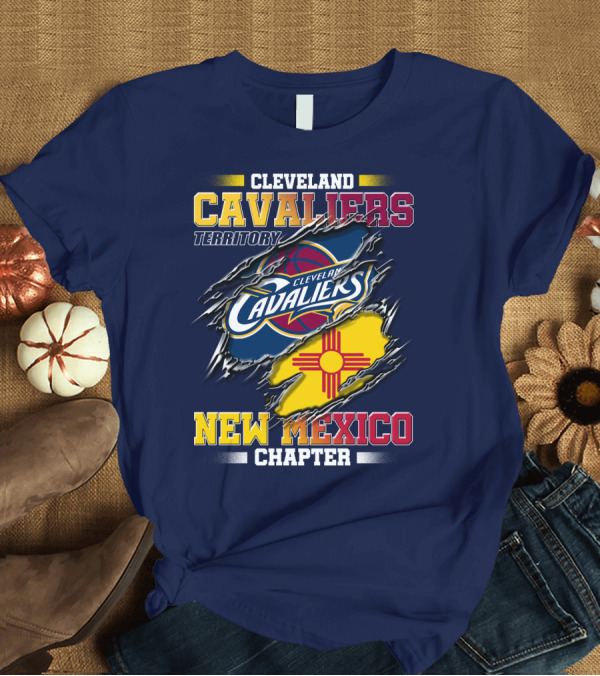 T-Shirt: Cleveland Cavaliers Territory New Mexico Chapter T-Shirt Cleveland Cavaliers Territory New Mexico Chapter T-Shirt