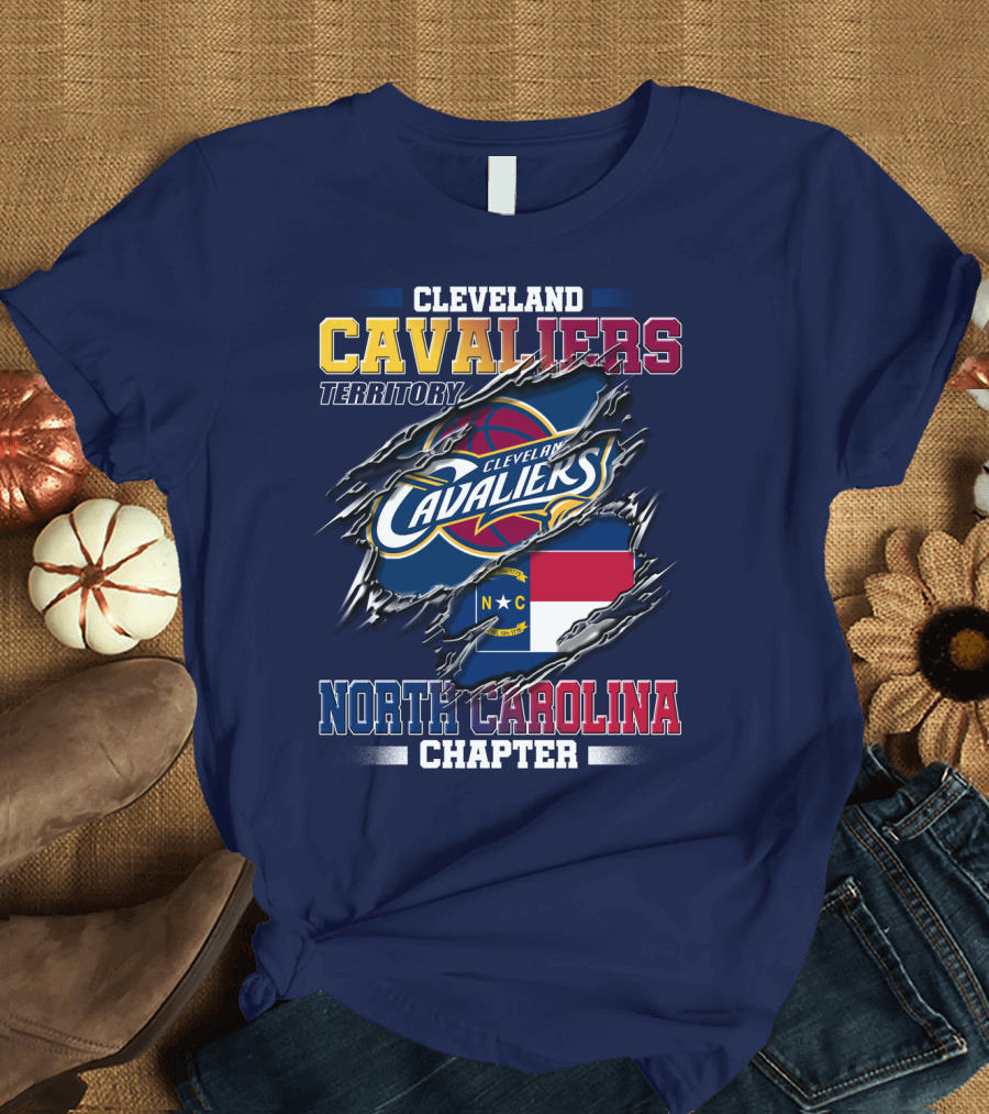 Cleveland Cavaliers Territory North Carolina Chapter T-Shirt