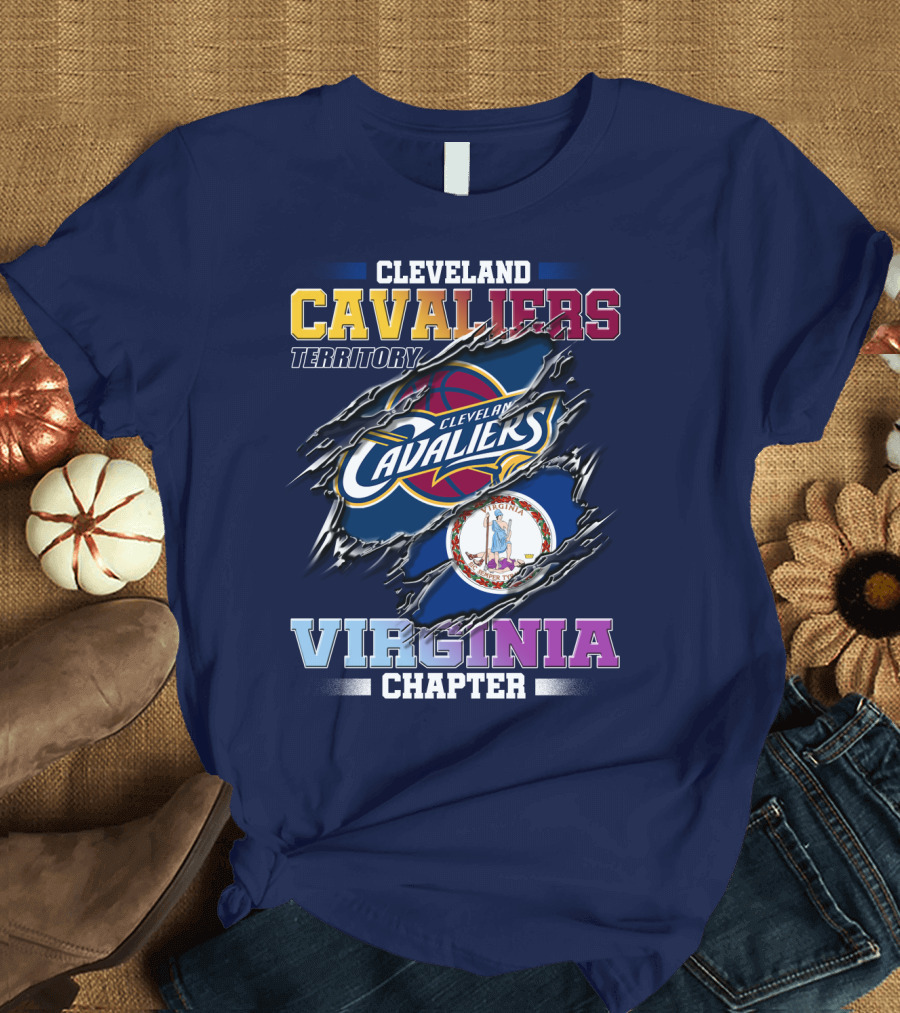 Cleveland Cavaliers Territory Virginia Chapter T-Shirt