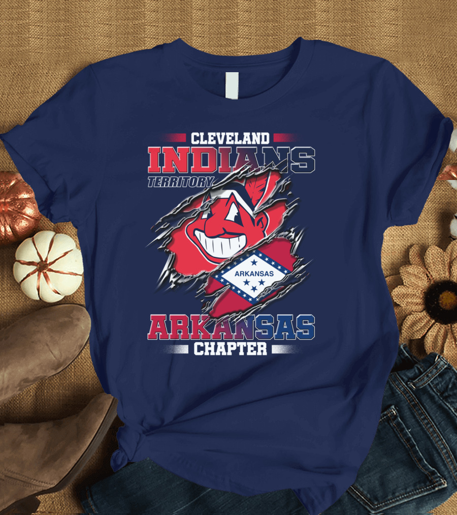Cleveland Indians Territory Arkansas Chapter T-Shirt