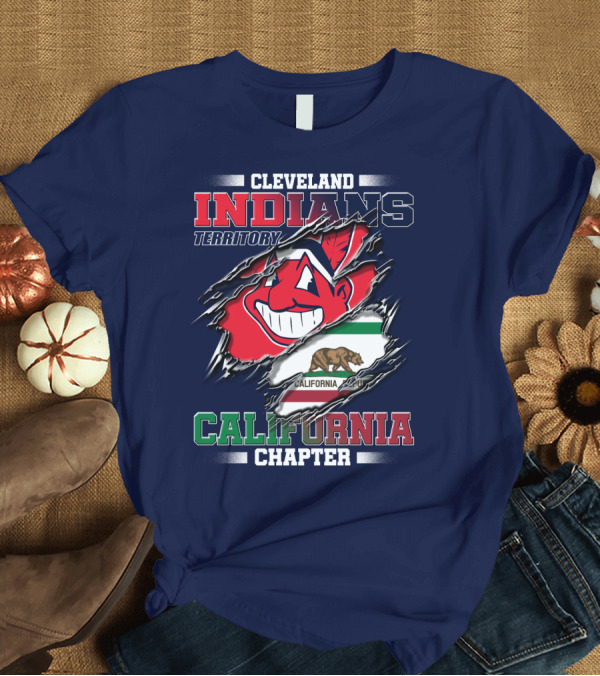 T-Shirt: Cleveland Indians Territory California Chapter T-Shirt Cleveland Indians Territory California Chapter T-Shirt