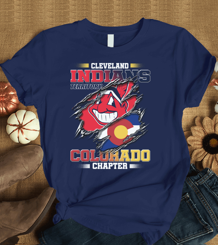 Cleveland Indians Territory Colorado Chapter T-Shirt