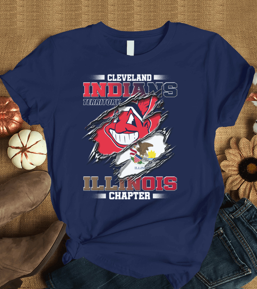 Cleveland Indians Territory Illinois Chapter T-Shirt