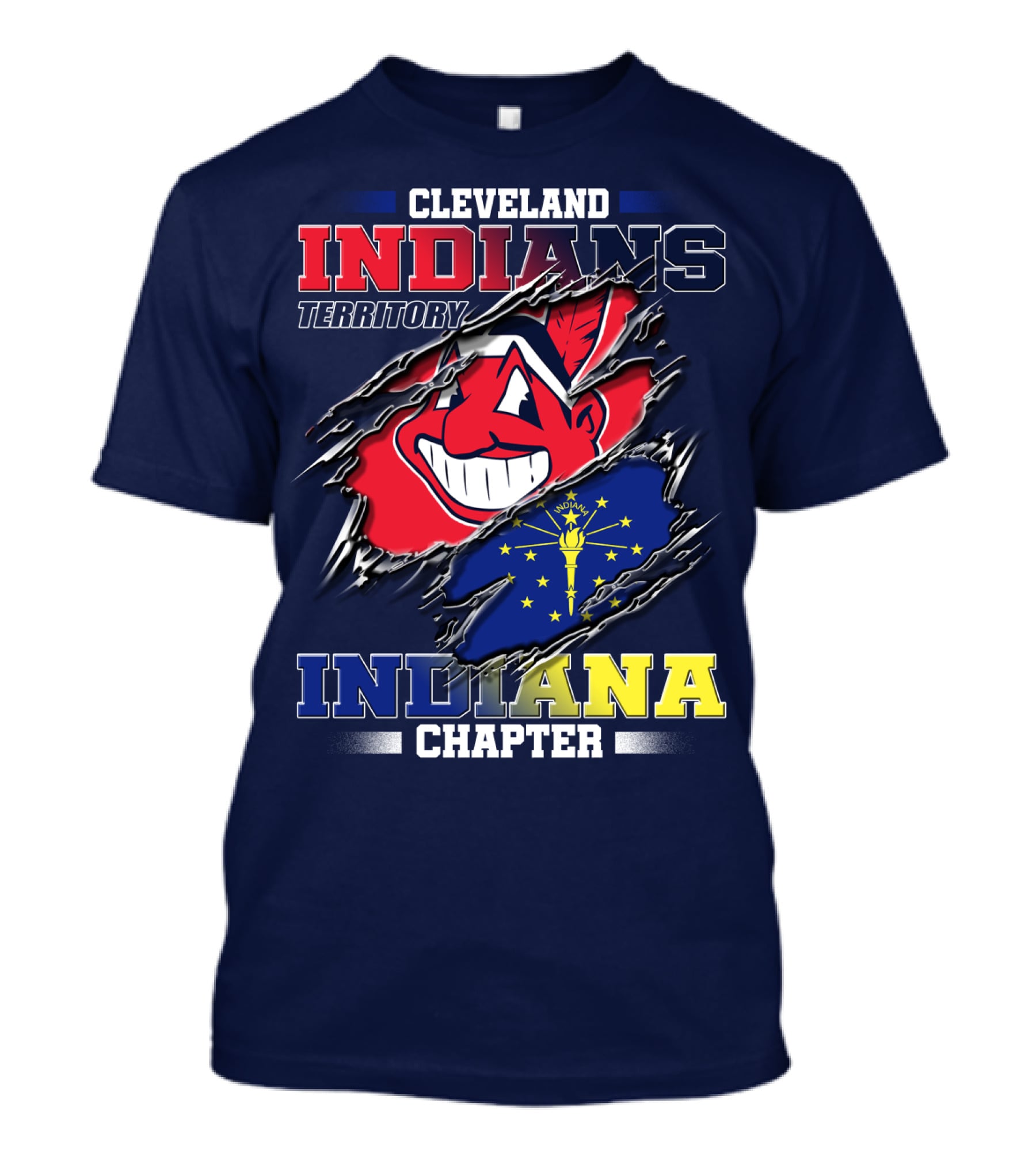 Cleveland Indians Territory Indiana Chapter T-Shirt