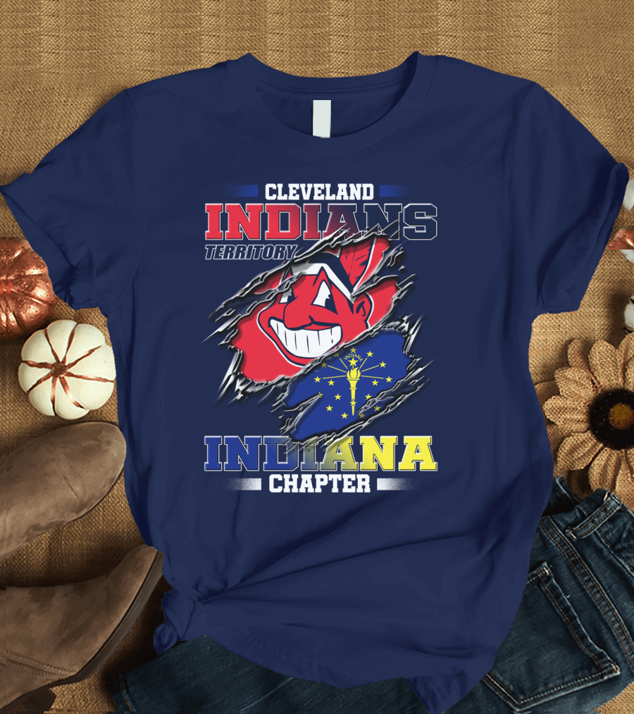 Cleveland Indians Territory Indiana Chapter T-Shirt