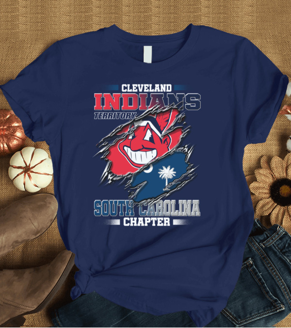 T-Shirt: Cleveland Indians Territory South Carolina Chapter T-Shirt Cleveland Indians Territory South Carolina Chapter T-Shirt