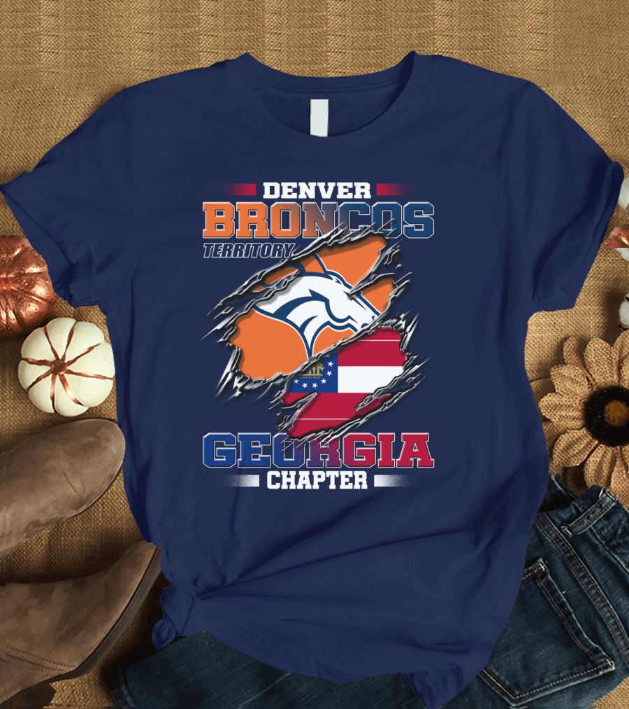 DENVER BRONCOS TERRITORY GEORGIA CHAPTER T-Shirt