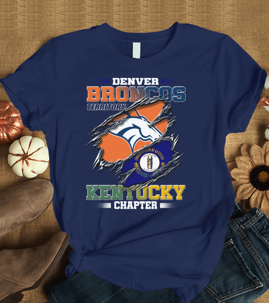 Denver Broncos Territory Kentucky Chapter T-Shirt