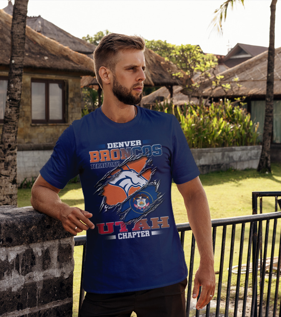 Denver Broncos Territory Utah Chapter T-Shirt