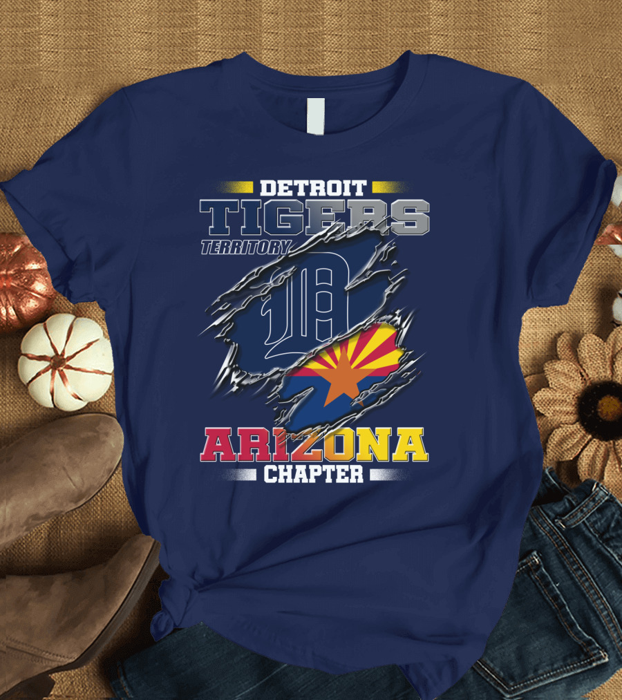 Detroit Tigers Territory Arizona Chapter T-Shirt