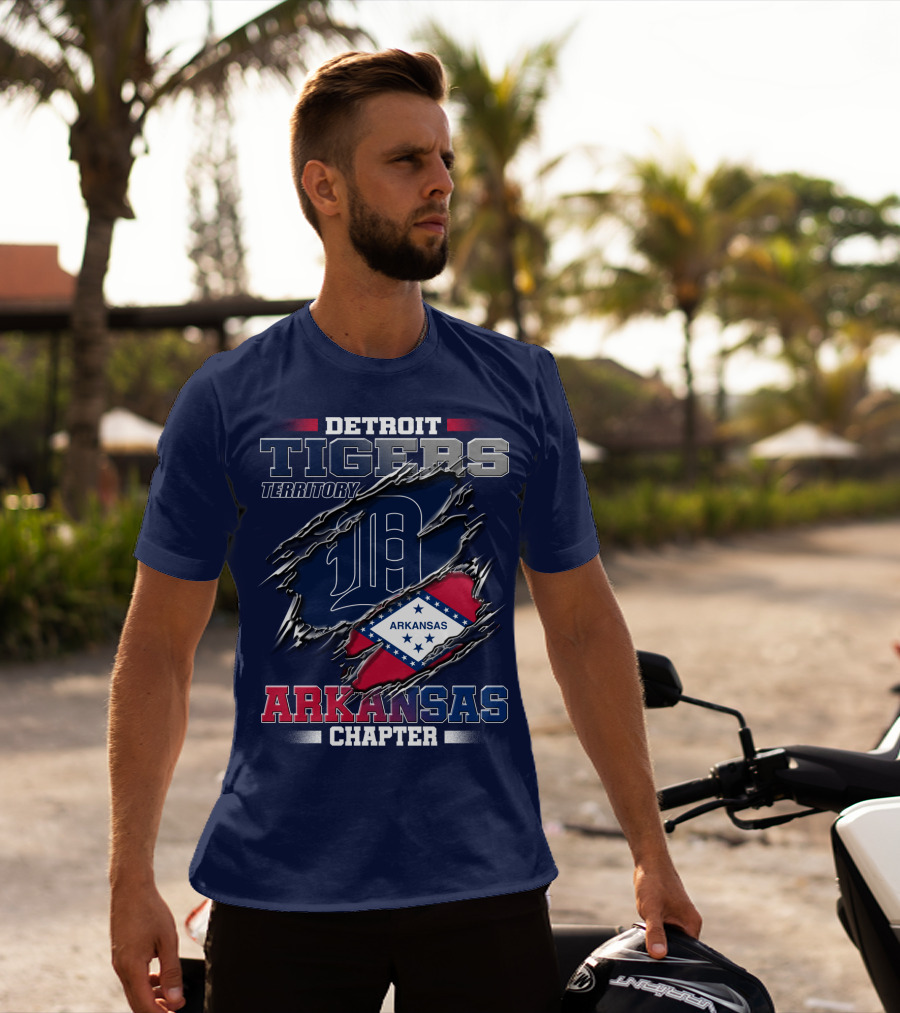 Detroit Tigers Territory Arkansas Chapter T-Shirt